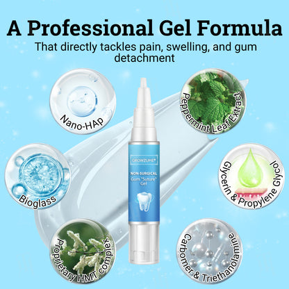 Growzume® Non-Surgical Gum "Suture" Gel