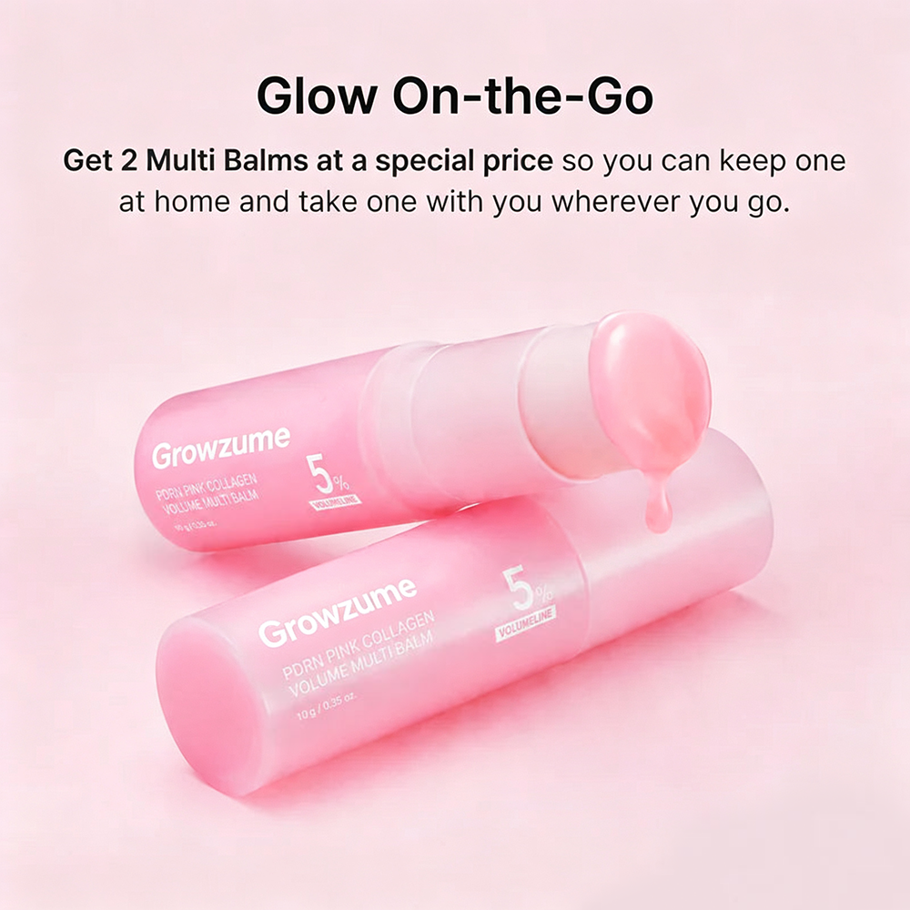 💜LAST DAY - BUY 2 GET 1 FREE💜Pink Collagen Volume Multi Balm