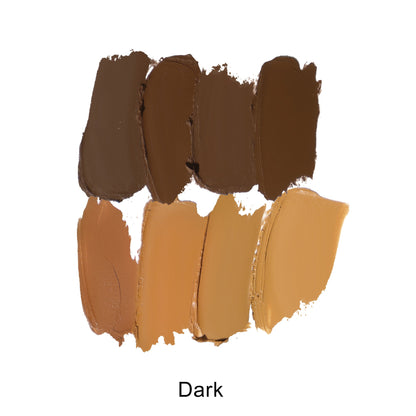 8-Shade Soft Matte Cream Concealer Fade Palette